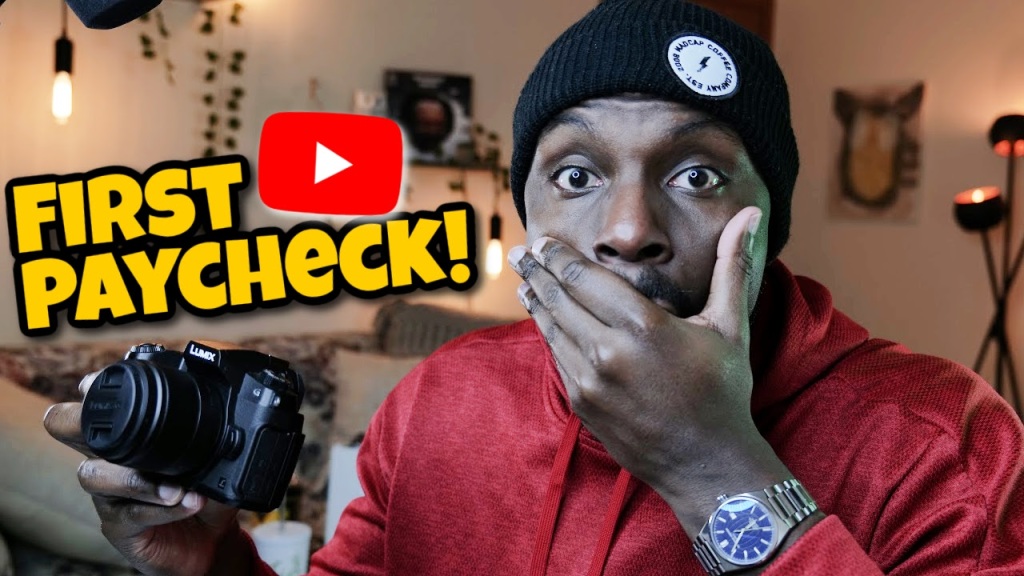 FIRST YOUTUBE PAYCHECK How much I make with 1,500 subs w/ Social Commentary Channel
