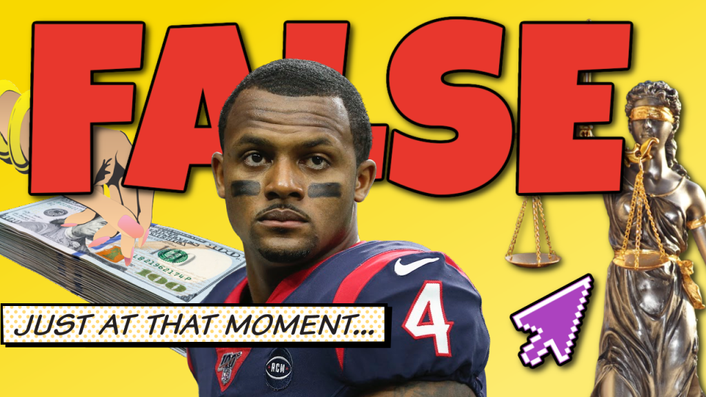 Deshaun Watson NOT CHARGED in Texas! More FALSE ALLEGATIONS?