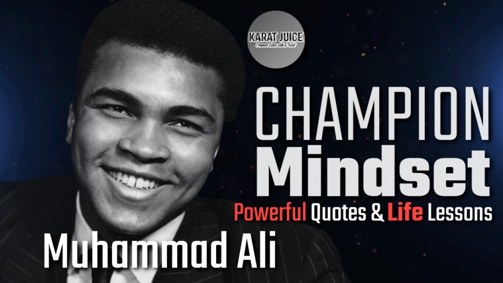 Become a CHAMPION | Motivational Quotes of Muhammad Ali